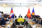 座谈会现场。图自越通社