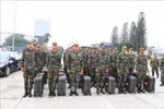 柬埔寨皇家军队代表团赴越参加九·二国庆80周年阅兵活动。图自越通社