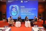 座谈会现场。图自越通社