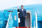 越南政府总理范明政启程对俄罗斯进行正式访问。图自越通社
