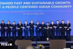 越南政府总理范明政出席2024年东盟未来论坛。图自越通社