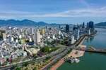 岘港市一角。图自越通社