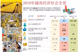 图表新闻：2018年越南经济社会全景