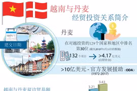 图表新闻：越南与丹麦经贸投资关系简介