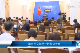越南外交部举行例行记者会