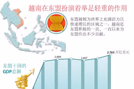 图表新闻：越南在东盟扮演着举足轻重的作用