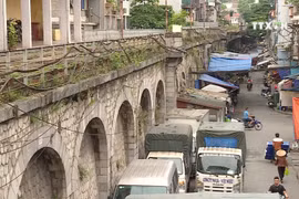 河内铁路拱桥改造 为首都带来新面貌 