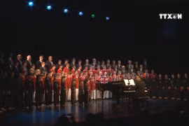 美国费城男童合唱团来越表演