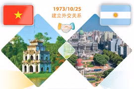 图表新闻：越南与阿根廷全面伙伴关系