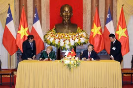 组图：越南智利建交50周年：全面伙伴关系日益向前迈进