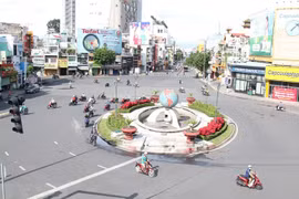 组图：实施政府第16号指示，胡志明市街道人烟稀少