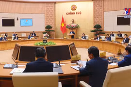 越南政府总理范明政主持召开2月政府例行会议