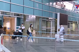 越南岘港机场迎接首个国际航班