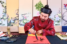 春节书法艺术节热闹登场