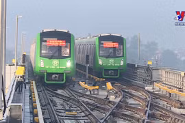 河内城市铁路吉灵-河东线项目正式落成