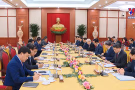 越南共产党与柬埔寨人民党高层会晤在河内举行