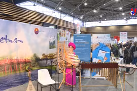 越南文化空间成为2023年亚洲展会的亮点