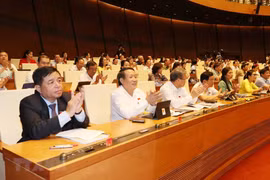 组图：越南国会通过批准《欧盟-越南的自由贸易协定》的决议