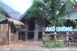 在一个传统的空间中品尝邦美蜀咖啡