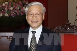 越共中央总书记阮富仲 