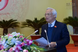 越南国会副主席汪周刘出席并主持研讨会。