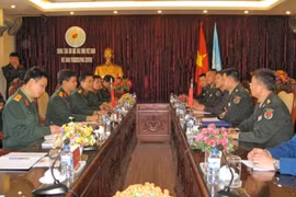 会谈场景（图片来：越南人民报）