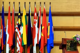 东盟各国国旗（图片来源：因特网）