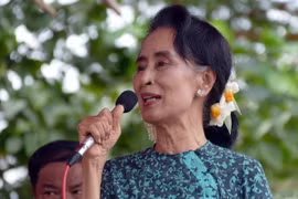 缅甸民盟领袖昂山素季