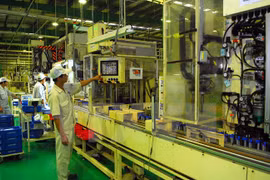 日本越南Nissin Manufacturing公司生产线（图片来源：越通社）