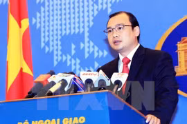 越南外交部发言人黎海平（图片来源：越通社）