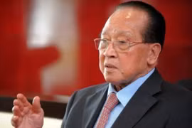柬埔寨副首相兼外交大臣贺南洪（图片来源：法国新闻社）