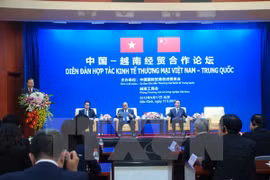 越南政府副总理阮春福出席越中经贸合作论坛 （图片来源：越通社）