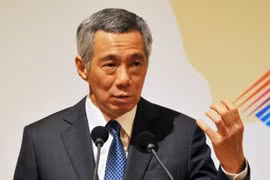 新加坡总理李显龙(图片来源：法新社）