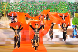 一个表演节目（图片来源：越通社）