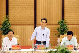 越南政府副总理武德儋赴广宁省调研(图片来源：越通社）