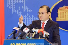 越南外交部发言人黎海平(图片来源：越通社）