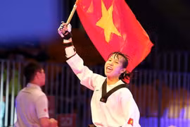 越南选手张氏金玄（图片来源：体育报）