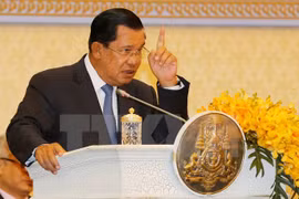 柬埔寨首相洪森（图片来源：越通社）