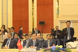 越南外交部副部长黎怀忠率团出席在马来西亚举行的AMM 48和系列相关会议(图源：越通社）
