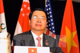 率团加入TPP谈判的越南工商部长武辉煌（图片来源：越通社）