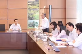 国会代表分组讨论《药品法》（修正案）草案。
