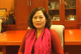 越南国家银行副行长阮氏红（图片来源：越通社）