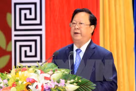 越南友好组织联合会主席武春鸿（图片来源：越通社）