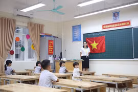 组图：首都河内各所小学校喜迎学生重返校园