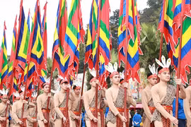 雄王祭祖仪式：缅怀具有建国之功的各位雄王功德