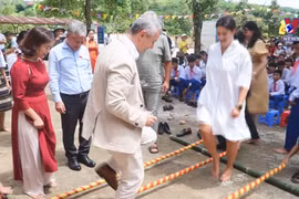 比利时参议院议长斯蒂芬妮对广治省进行工作访问