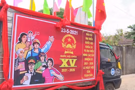 同奈省天主教徒兴高采烈迎接选举日的来