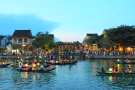 组图：新冠肺炎疫情后强劲复苏的会安市旅游