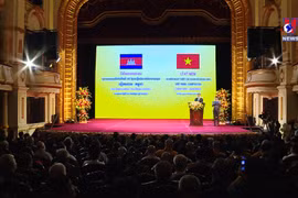 越柬两国举行建交55周年庆典