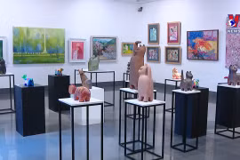 独树一帜的猫春游画展
